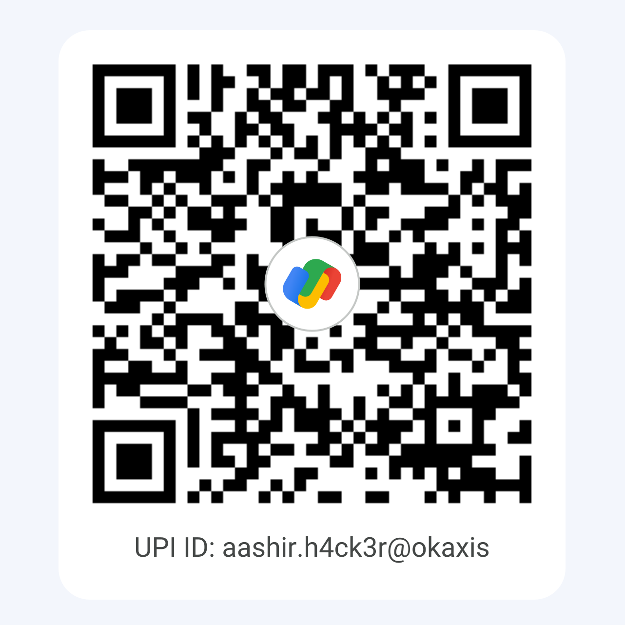 Google Pay QR Code